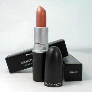 MAC Lustre Lipstick Relaxed (Peach Pink Nude) Boxed